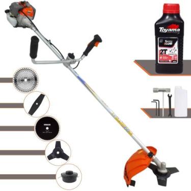 Imagem de Aparador de Grama Vulcan VR330P À Gasolina 33cc 1,2HP Alta Rotação e P