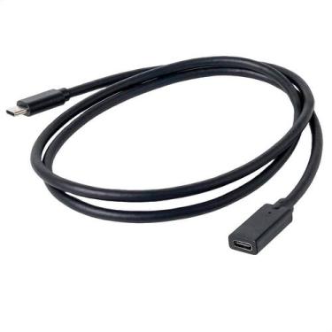 Imagem de Cabo Extensor Usb-C 4K 60Hz, Para Transferência De Dados, 10 Gbps - CI