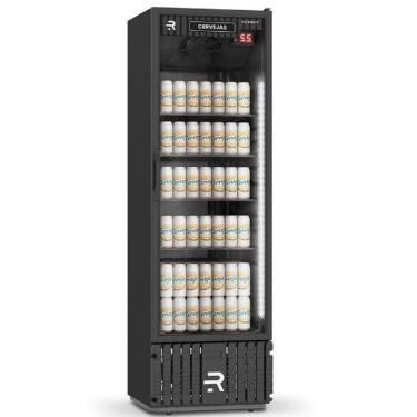 Imagem de Visa Cooler Cervejeira Porta de Vidro 400 Litros Ar forçado VCCE-400PDVS PR_PR 220v – Refrimate