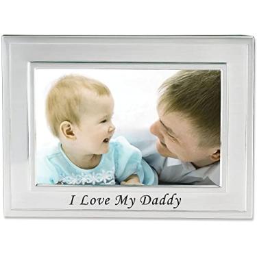 Imagem de Lawrence Frames Moldura I Love My Daddy banhada a prata 6x4