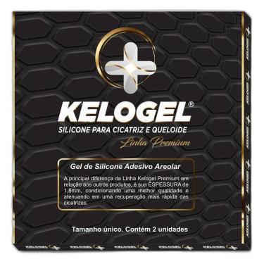 Imagem de Fita De Silicone Areolar 8Cmx8Cm Esp.1.8Mm Premium Kelogel