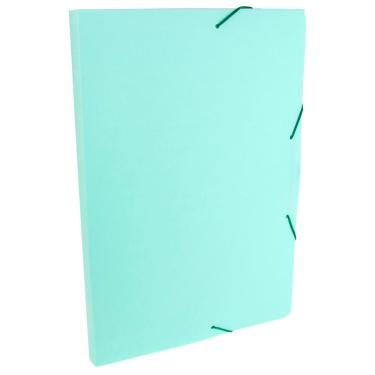 Imagem de Pasta Aba Elástico Dello Serena Lombo 2cm Verde 33,5x23,5cm