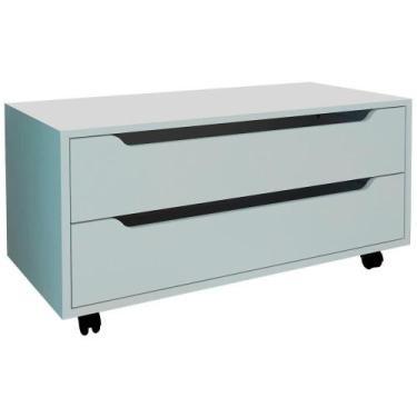 Imagem de Balcao Gabinete Com 2 Gavetas E 4 Rodizios - TECNO MOBILI