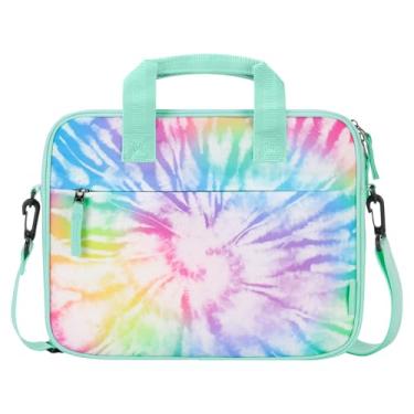 Imagem de Choco Mocha Bolsa infantil para tablet para meninos e meninas, (10-12,5 polegadas), Tie Dye colorido 31,78 cm, 12.5inch（12.5 x 9.8 x 1.3）