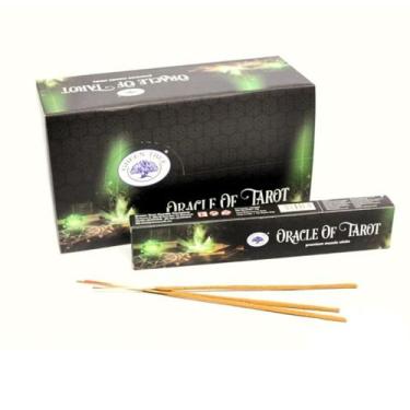 Imagem de Incenso Importado Oracle of Tarot - 12 Varetas de Massala - no-brand