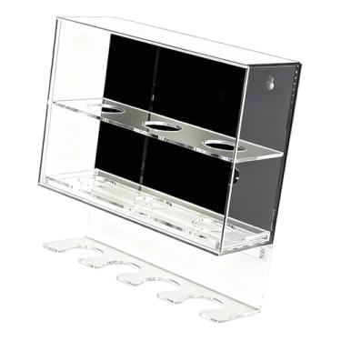 Imagem de YIJU Caixa de exposição de beisebol para parede, suporte para bolas, sala de estar, caixa de armazenamento colecionável para o dia dos pais, de exposição