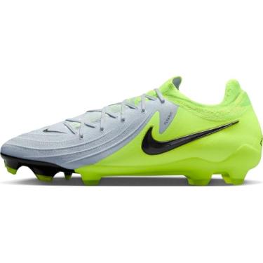 Imagem de Nike Phantom GX II PRO FG Tênis masculino com cadarço, Prata metálica preta Volt, 40