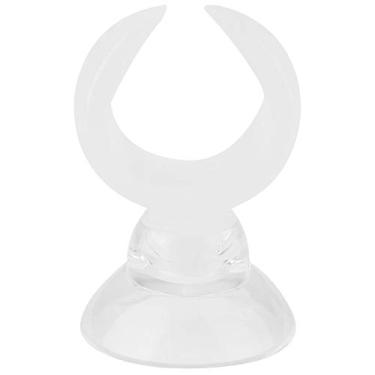 Imagem de RiToEasysports Braçadeiras de Tubo de Ar, Em Formato de Folha, para Aquário, Tanque de Peixes de água Doce e Salgada, Plástico Durável, Pacote Com 10 (Diâmetro interno branco 14,6 mm)