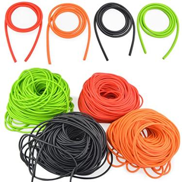 Imagem de AMEYXGS Tubo de mira de tiro com arco de 3 m para arco composto de tubo de silicone, linha de puxar, tubo de substituição Peep Sigh, acessórios de arco composto