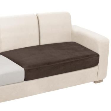 Imagem de Capa de almofada de sofá NAISI Velvet Stretch para sofá de 2 lugares m
