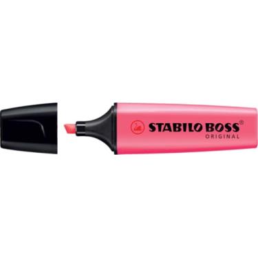 Imagem de Marca Texto – STABILO BOSS ORIGINAL – Caixa com 10 unidade – Rosa