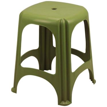 Imagem de Banqueta Niterói Em Polietileno Verde - 92411020 - Tramontina