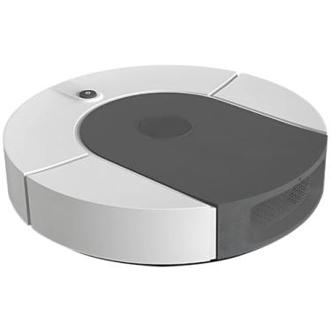 Imagem de Robô aspirador de pó 3 em 1 4500Pa, combinação de aspirador/esfregão/varredura, bateria de 1200 Mah X2, prevenção automática de obstáculos, tempo de funcionamento de 90 minutos, compacta para casas