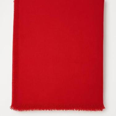 Imagem de Manta para Sofá，Kit C/2 Manta King Luxo Gigante 300x225 Cm — Algodão, Macia e Decorativa para Sofá e Cama(KIT C/2 3,0x2,25 VERMELHO)