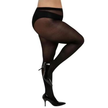 Imagem de Meia Calça Plus Size Tamanho Especial Fio 80 Trifil - W06100, Preto000