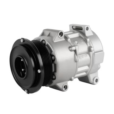 Imagem de Charouse Compressor de ar condicionado AC 158368 com embreagem compatível com Toyota 2009-2016 Venza 2.7L 2009-2013 Highlander 2.7L Substitui 815579 4711019 648383 CO-20759C