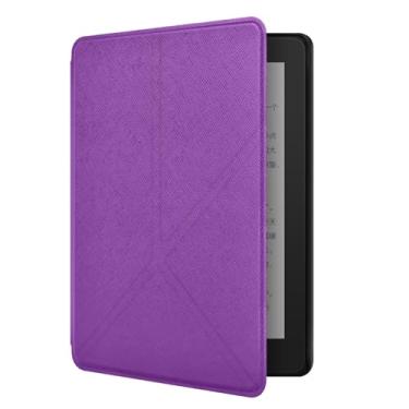 Imagem de Akacy Capa dobrável de formato especial para o novo Kindle de 6 polegadas (10ª geração - versão 2019) - capa de couro PU leve com hibernar/despertar automático para Kindle 10ª geração 2019 e-reader (1