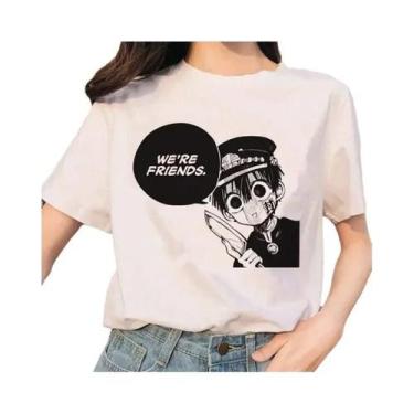 Imagem de Camiseta Feminina Harajuku Ullzang Hanako-Kun - Estampa Gráfica Anos 9