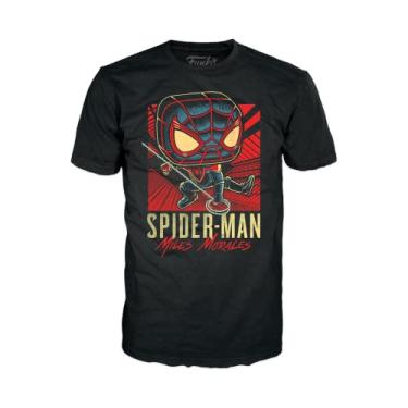 Imagem de POP!TEES CAMISETA : SPIDER MAN MILES MORALES - MILES MORALES - TAM. PP - FUNKO