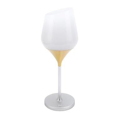 Imagem de Garosa Abajur LED Com Escurecimento Contínuo Bateria Recarregável USB Abajur de Cabeceira Ajustável para Mesa de Cabeceira do Quarto Liga de Alumínio PMMA 2700K-5000K 180LM IP54