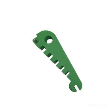 Imagem de Ajustador de curvatura de óculos, armação e braços, protetores de nariz, ferramenta profissional para reparo de óculos DIY (verde)