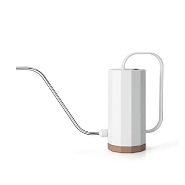 Imagem de Regador com Canudo Longo 1 2L Jogo de Rega Jardim Plástico Moderno Boca Aço Inoxidável para Plantas Internas Succulentas Flores Assistente Jardinagem