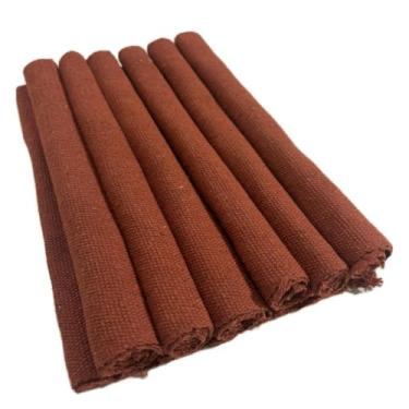 Imagem de Jogo Americano 7 Peças em Algodão com Trilho de Mesa Kit Mesa Posta Decorativo para Cozinha e Sala 6 Lugares + 1 Caminho de Mesa (JGAM11)