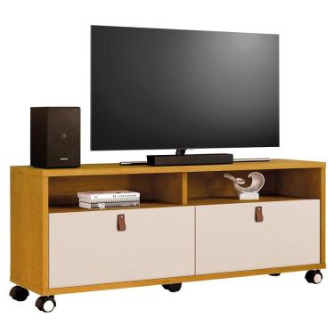 Imagem de Rack Bancada para Tv de até 55" 2 Gavetas Paris