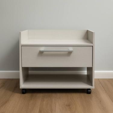 Imagem de Gabinete Armário para Banheiro 50cm MDF Multiuso - Ancona