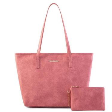 Imagem de Bolso Tote Montana West Grande de Cuero para Mujer MWC-028PK Rosa