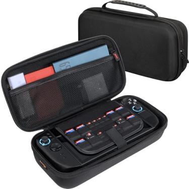 Imagem de ButterFox Estojo de transporte grande para Lenovo Legion Go 2 portátil, serve para carregador, bolso para bateria grande de 65 W - preta