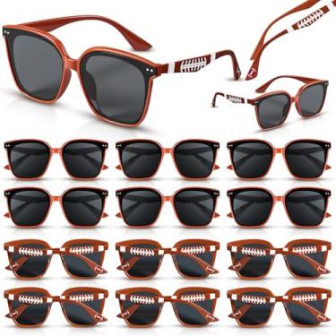 Imagem de Tellegloww Pacote com 24 óculos de sol esportivos, presentes de time de futebol, lembrancinhas de festa esportivas, lembrancinhas de aniversário, para treinador de jogador adolescente (futebol)