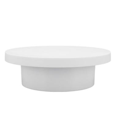 Imagem de Cryfokt Suporte de Exibição de Mesa Giratória Elétrica, Efeito de Tiro Aprimorado para Vitrine de Esculturas de Relógios de Joias, Capacidade de Carga de 8,4 Onças