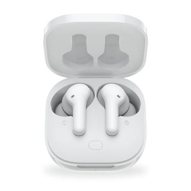 Imagem de Qcy Fone De Ouvido Sem Fio T13 TWS Bluetooth 5.1 Com 4 Microfones Controle De Toque IPX5 À Prova d'Água 40 Horas De Tempo De Reprodução, Branco