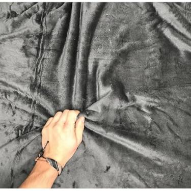 Imagem de Cobertor Jacquard Queen e King Toque de Seda Super Macio e Quente – Ideal para o Inverno (Coberto Queen Chumbo)