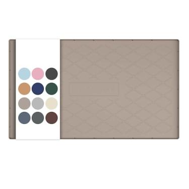 Imagem de URMONA Tapete embaixo da pia para cozinha, impermeável, 55,88 cm x 35,5 cm, tapete de silicone embaixo da pia para organizador de prateleiras, protetor de pia de armário, forro embaixo da pia para