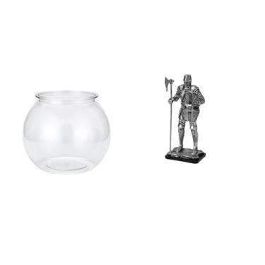 Imagem de Whtkoph Vaso Pequeno E Transparente para Aquário, Decoração de Mesa para Aquário, para Escritório, de Entrada, Quarto, Decoração de Casa, Presente de Boa