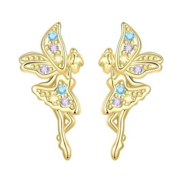 Imagem de Brincos De Argola Minimalistas Em Prata Esterlina 925 Com Pérola E Laç