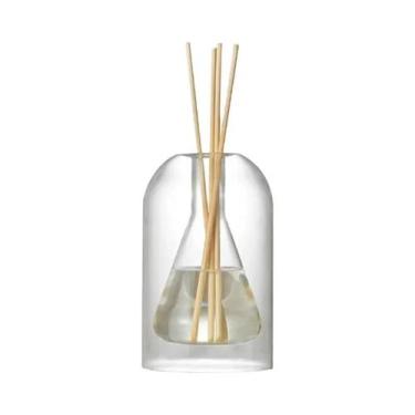 Imagem de Frasco Difusor De Óleo Essencial De Vidro Transparente Com Varetas Dif