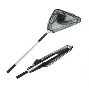 Imagem de Passaguá Para Pesca Retrátil Dobrável Alumínio 1,75m Leve, Fácil Transportar Pescadores em Rio e Lago