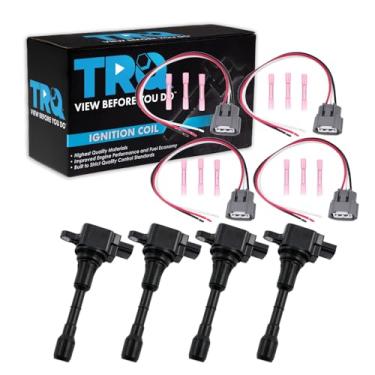 Imagem de TRQ Conjunto de bobinas de ignição compatível com Nissan Murano 2016