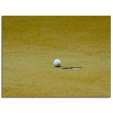 Imagem de Arte de parede de golfe impressão em tela esportiva pôster natureza para casa conjunto de 1 decoração não oframed 81.3 cm x 61.0 cm