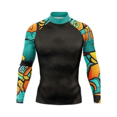 Imagem de Camisas De Pesca Masculinas De Manga Longa Com Proteção UV Para Ativid