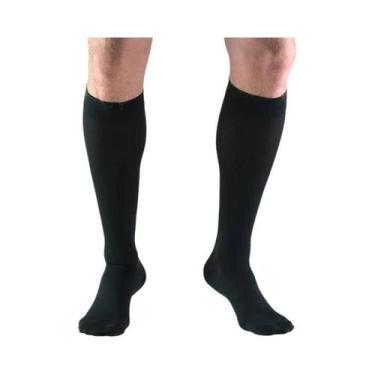 Imagem de Meias De Compressão Unissex Até O Joelho, Elásticas, Com Dedos Abertos