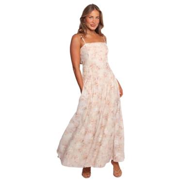 Imagem de Petal & Pup Vestido feminino Petra Midi creme, Creme, P