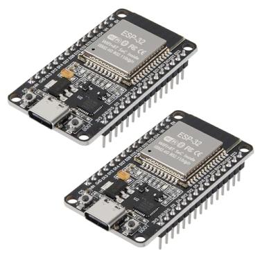 Imagem de Placa de desenvolvimento 2PCSUSB-C ESP-32, chip CP2102, modo duplo de 2,4 GHz, Wi-Fi + Bluetooth Dual Core, suporte para AP/STA/AP+STA