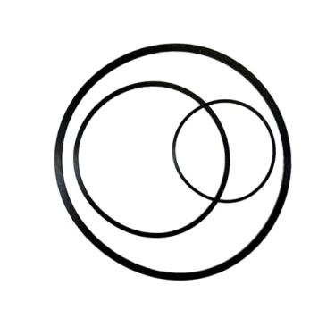 Imagem de KOMITASUI Nova correia de borracha para gravador de áudio cassete de substituição para Pioneer CT-8 CT-9 CT-800 Cinto toca-fitas cassete