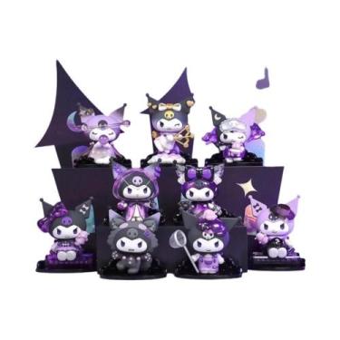 Imagem de Kuromi Sanrio Blind Box Série Werewolf Kill Boneco De Ação Anime Saco 