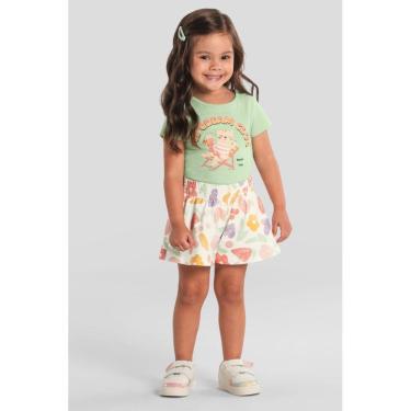 Imagem de Blusa infantil menina de gatinho Brandili