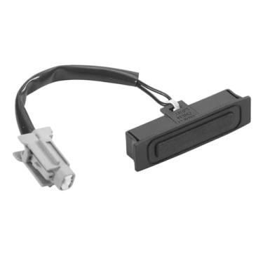 Imagem de Para Nissan para Qashqai para J10 2006-2014 Interruptor de porta traseira do carro Botão de abertura da tampa do porta-malas 90602Jd004 90602Jd00B Trava da tampa da bagageira